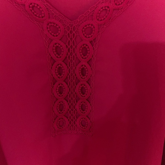 The Pioneer Woman 3/4 sleeves Shark bite hem Tunic Top-XXL- NWOT - Picture 5 of 11